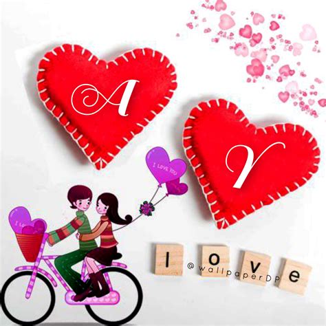 A Letter Love Dpz With Combination Of Alphabets Couple Pics Wallpaper Dp