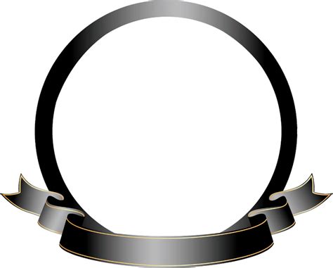 Tube cadre noir png - Black frame png - Cornice png