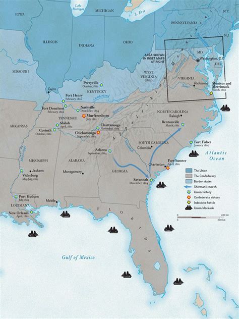 Civil War Atlas Maps
