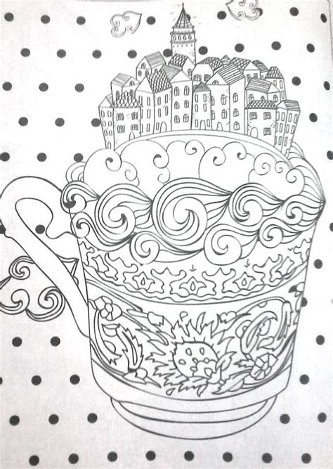 Head to st mark's road in easton for middle eastern and asian cuisine, st pauls for caribbean, clifton for classic british and seafood or park street and the triangle for some of the best burgers in the land. Revista Vida simples colorir - coffee cup adult coloring ...