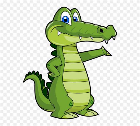 Cute Alligator Clipart Crocodile Cartoon Free Transparent Png