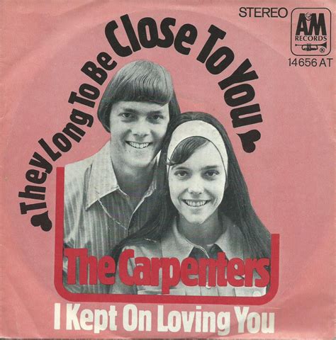 The Carpenters They Long To Be Close To You 1970 Vinyl Discogs