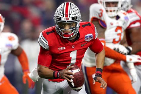 Aug 14, 2021 · justin fields was the fourth quarterback selected in the 2021 nfl draft, but the first to make his preseason debut on saturday afternoon. Is Ohio State football's Justin Fields already a sure first-round NFL Draft pick? Buckeye Talk ...