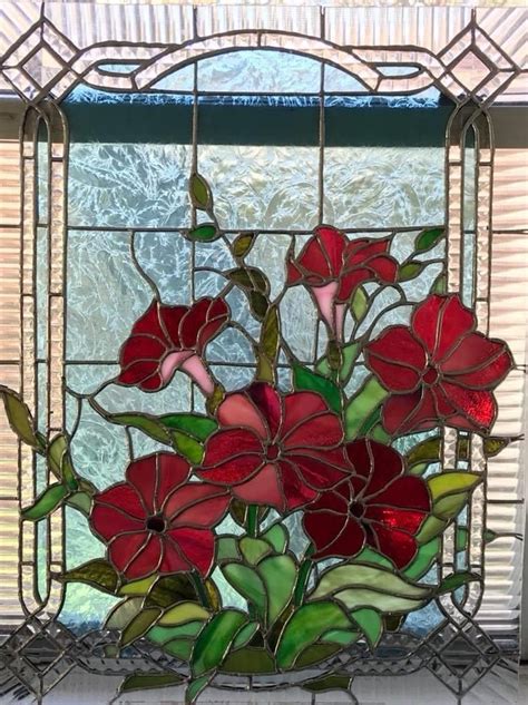 Pin By Debbie Yokley On Stained Glass Flowers Stained Glass Flowers Stained Glass Stained