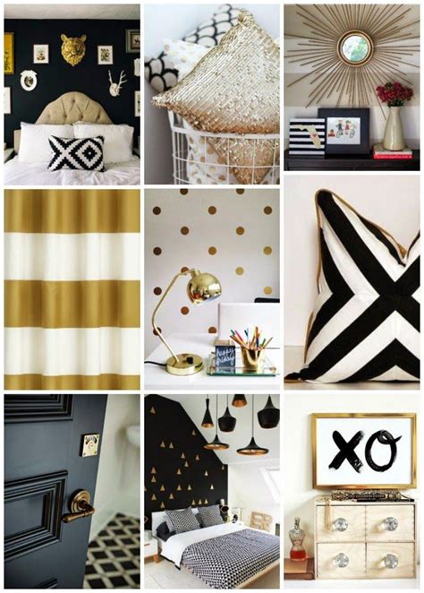 I would love for you. Black White and Gold - Pretty Perfect Living | Gold ...