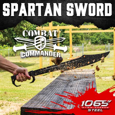 Combat Commander Modern Tactical Spartan Sword Free Shipping