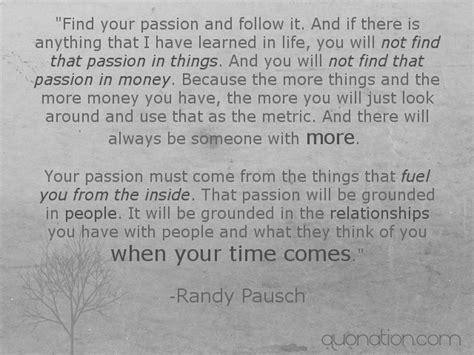 Beautiful quote from 'the last lecture'. Randy Pausch Last Lecture Quotes. QuotesGram