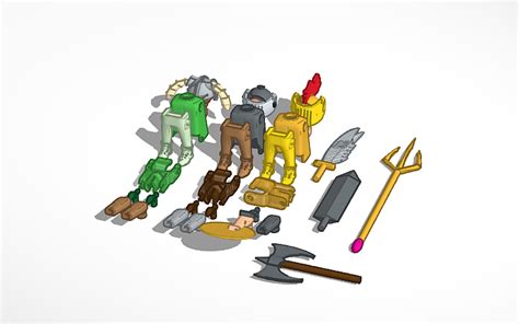 3d Design Playmobil Barbarians 2 Tinkercad