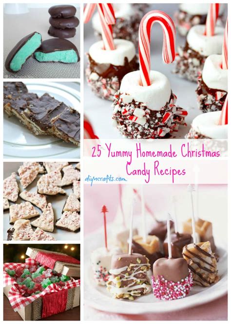25 Yummy Homemade Christmas Candy Recipes Diy And Crafts