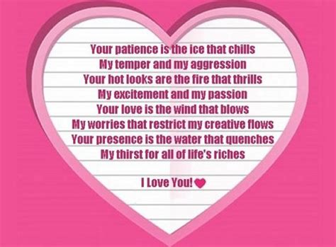 I love you messages for wife: Love poems and messages to say I Love You to your wife