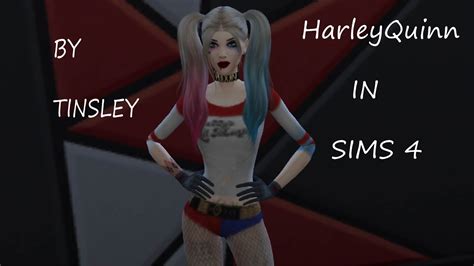 Sims 4 Harley Quinn Suicide Squad Cc Youtube