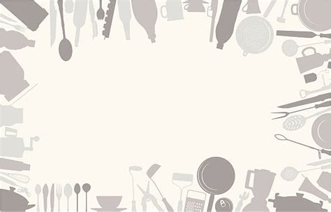 Cooking Utensils Border Illustrations Royalty Free Vector Graphics