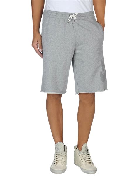 Nike Sweat Shorts In Light Grey Gray For Men Lyst