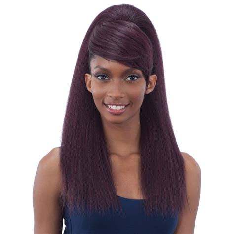 Modelmodel Synthetic Hair Ponytail And Swoop Side Bang Yaky