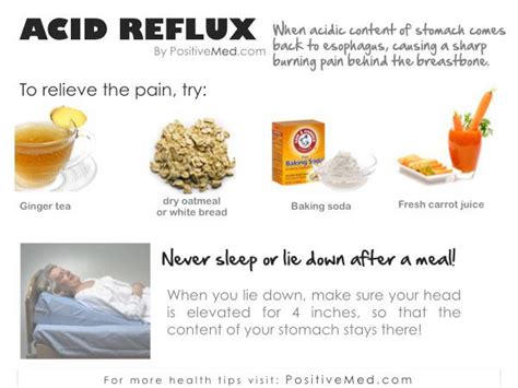 Home Remedies To Relieve The Pain For Acid Reflux And Heartburn
