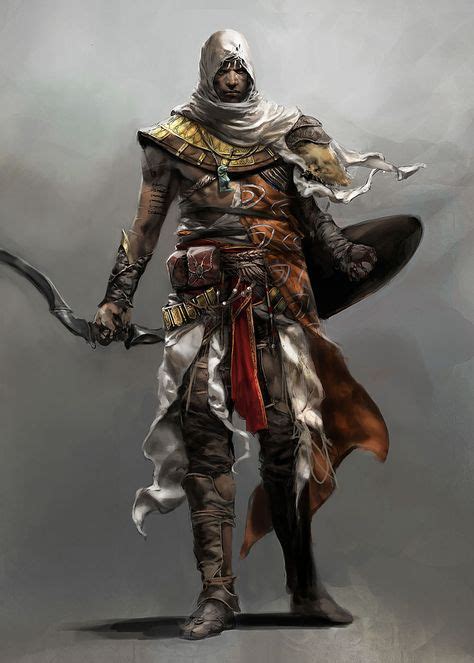 Assassin S Creed Origins Bayek Concept Assassins Creed Art Assassins