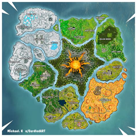 Worlds First Look At The New Fortnite Map Check Out All New My Xxx Hot Girl