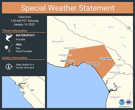 Rob Mayeda On Twitter Rt Nwsbayarea A Special Weather Statement Has Been Issued For Santa