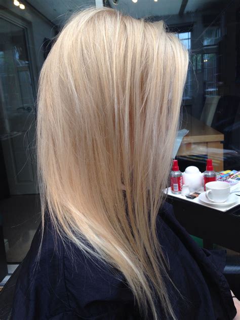 Full Head Ice Blonde With Ice Toner Hair By Martine White Hair Toner Toner For Blonde Hair