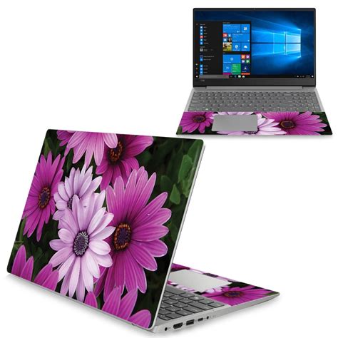 Skin For Lenovo Ideapad 330s 15 2018 Purple Flowers Mightyskins