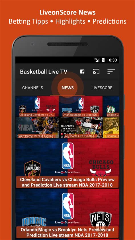All fans get access to: Basketball TV Live - NBA Television - Live Scores for ...