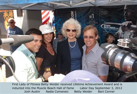 First Lady Of Fitness Betty Weider Received Lifetime Achievement Award