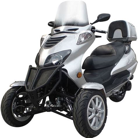 Free delivery and returns on ebay plus items for plus members. 3 wheels scooters, MC_D150TKB, Sunny 150cc Three-Wheel ...