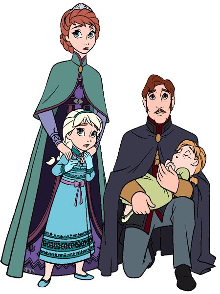 Young Anna And Elsa Clip Art From Frozen Disney Clip Art