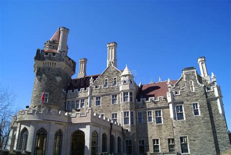 Casa Loma Castle In Toronto Ontario Canada Stock Foto Image Of