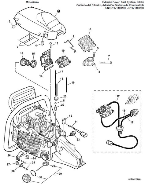 Echo Chainsaw Parts Diagram Alternator