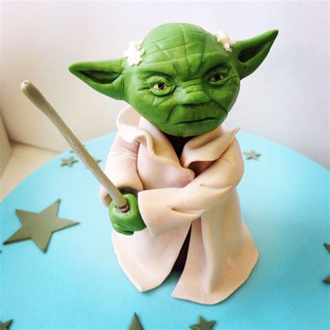 Fondant Cake Toppers 14 How To Create Yoda From Star Wars Cake Topper
