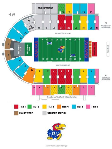 David Booth Kansas Memorial Stadium New Tiers And Pricing Kansas Jayhawks