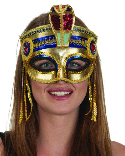 Adults Queen Cleopatra Golden Mask