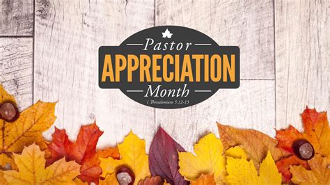 Pastor Appreciation Month — Revive Brooklyn Park Church