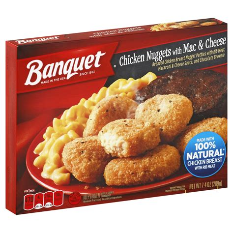 Banquet Chicken Nugget With Mac Cheese 74 Oz Shipt