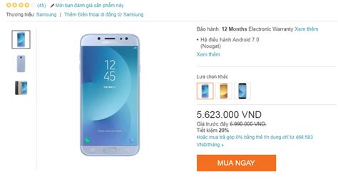 Características técnicas samsung galaxy j7. Samsung J7 Pro giảm mạnh trên Lazada nhé... | Tinh tế