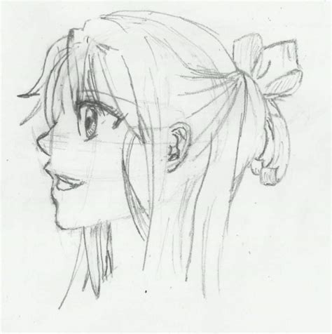 Manga Practice Girls Face Side View By Cejnarm On Deviantart
