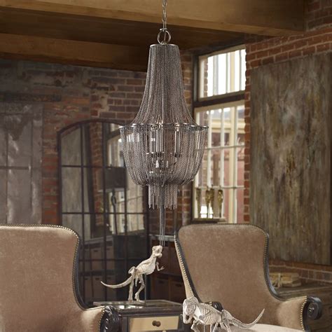 Maybe you would like to learn more about one of these? Uttermost Lezzeno 3 Draped Jewelry Chain Chandelier in ...