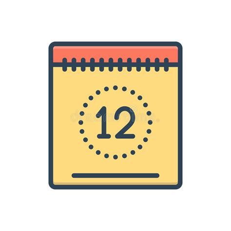 Today Is The Day Calendar Stock Illustration Illustration Of Text