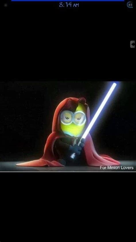 The Jedi Minion The Force Pinterest