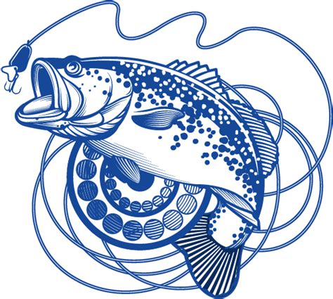Download Bass Badge Logo - Bass Fishing Emblems Clipart - Full Size Clipart (#5605089) - PinClipart