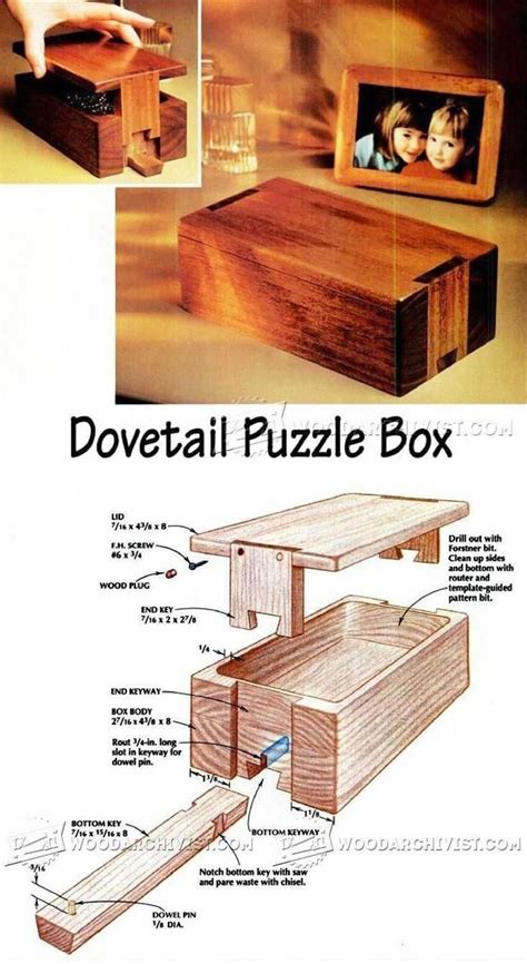 Puzzle Box Plans Woodworking Plans And Projects Woodworkgarden In