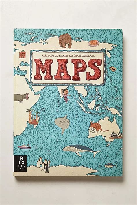 Maps Illustrated Map Map Childrens Books