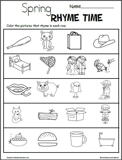 Pin By Discosushi X On Win Rhyming Worksheet Rhyming Activities