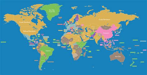 Every Countrys Biggest Export Mapped Digg
