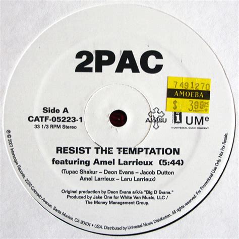 2pac Resist The Temptation Dopefiends Diner Discogs