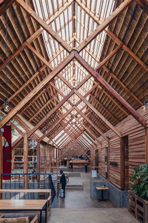 Yamasen Japanese Restaurant TERRAIN Architects Arch2O Com Timber
