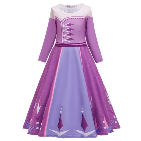 Anna in one of her frozen 2 concept outfits! Frozen 2 Princess Elsa Dress Costume - PURPLE | Shopee ...