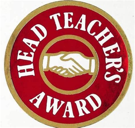 Head Teachers Award Coundon Primary School