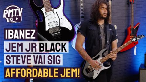 Ibanez Jem Jr Black Finish The Affordable Steve Vai Signature
